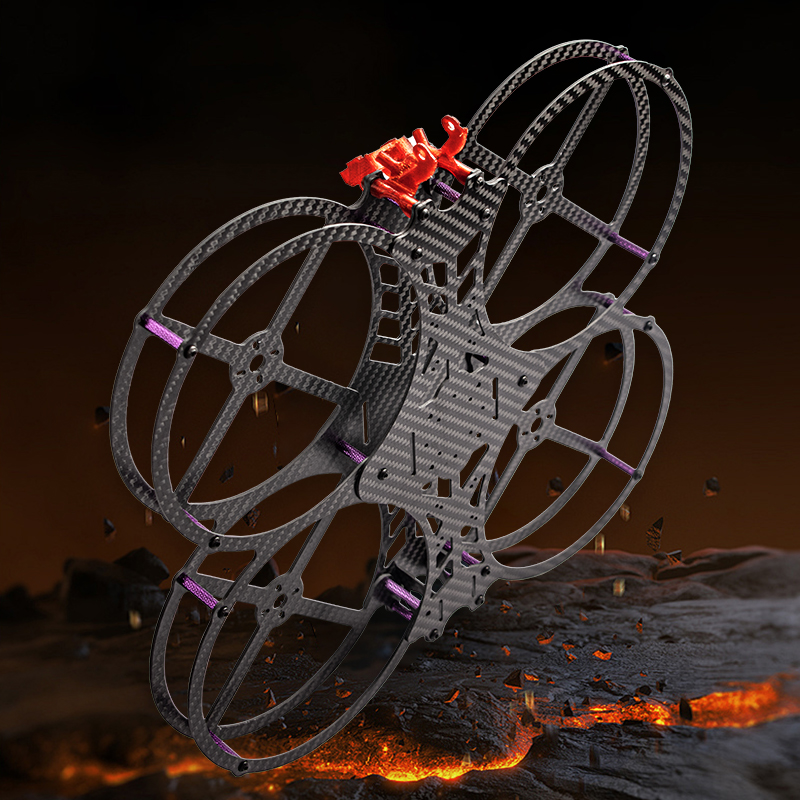 Drone Kit Octocopter - Flyroun 5 pouces en Fiber de