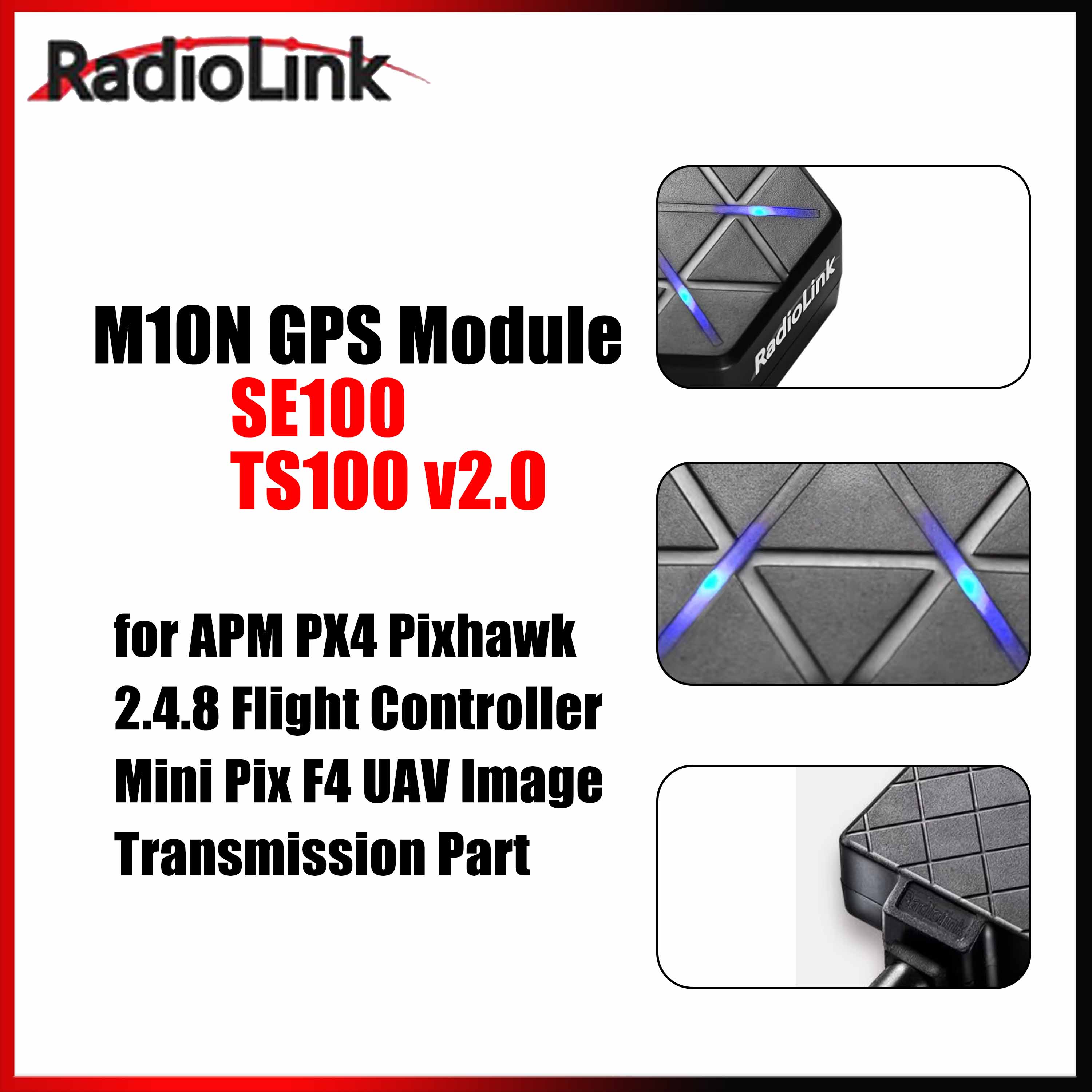 Drone Kit Hexacopter - RadioLink SE100 TS100 v2.0 M10N Module
