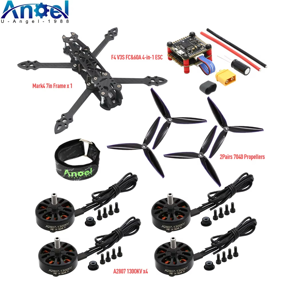 Drone Kit With Camera - Kit de drone RC Mark4 Mark