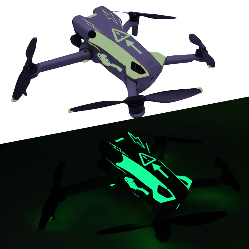 Drone Kit Waterproof - Kit d'autocollants décoratifs brillants pour DJI