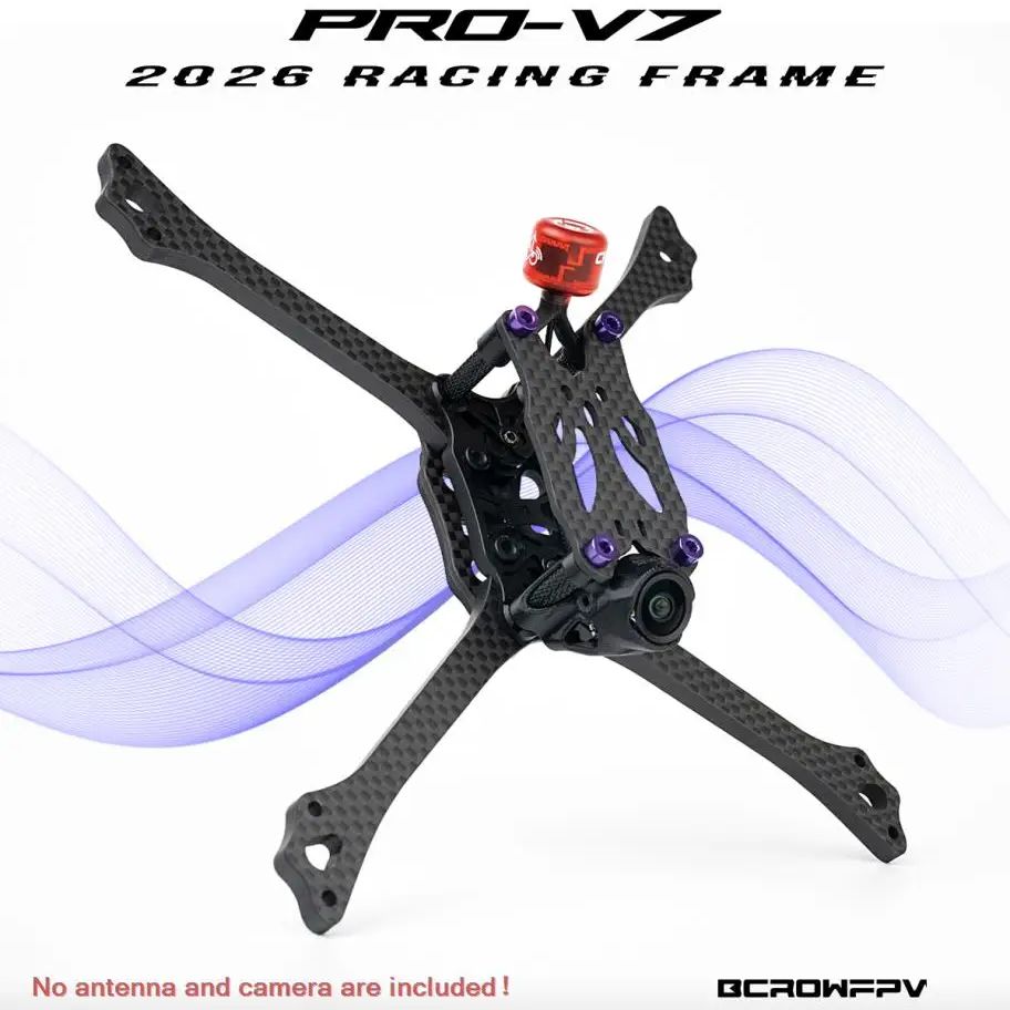 Drone Kit Octocopter - BCROWFPV PRO-V7 Kit de cadre de