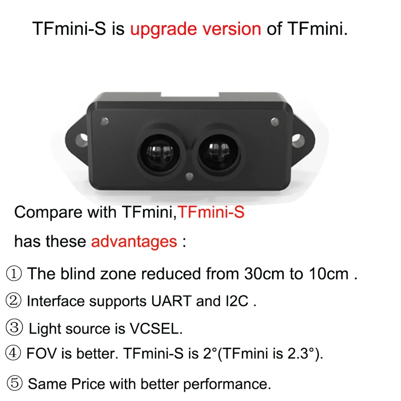 Module de télémètre LiDAR TFmi - Drone Kit Hexacopter avis et prix