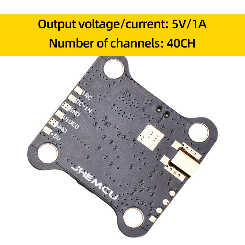 JHEMCU VTX20-600 5.8G 40CH FPV - Drone Kit Long Range avis et prix