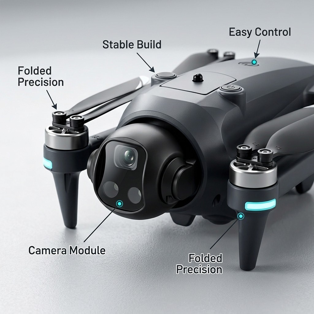 Drone Potensic GPS avec retour - Drone Kit Long Range avis et prix