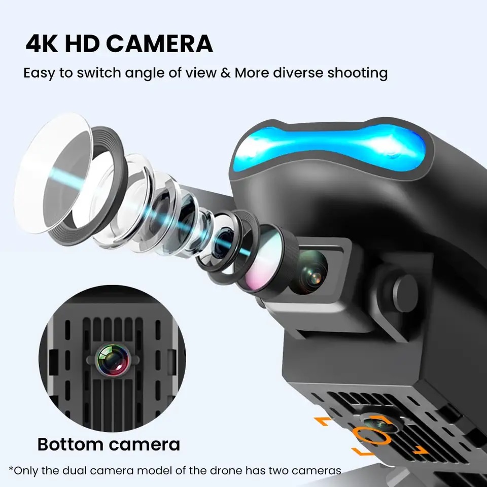 Nouveau Mini drone E99 4K WIFI - Drone Kit Tricopter avis et prix