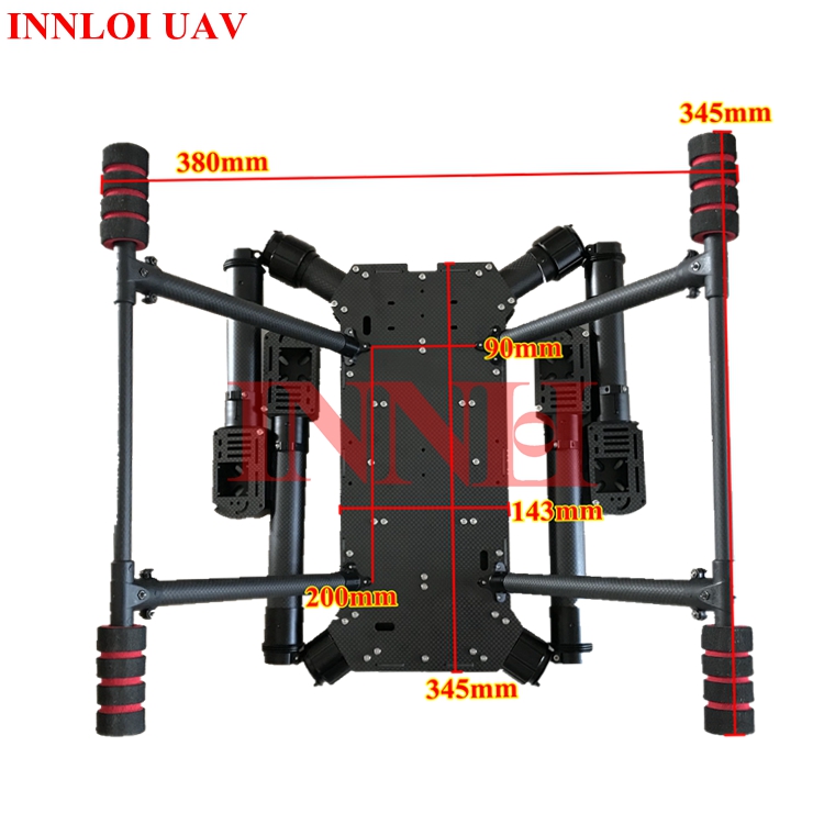 Kit de châssis pliable XAERO D - Drone Kit Hexacopter avis et prix
