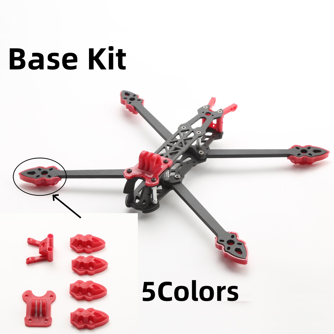 Kit de cadre FPV Mark4 5 pouce - Drone Kit Octocopter avis et prix